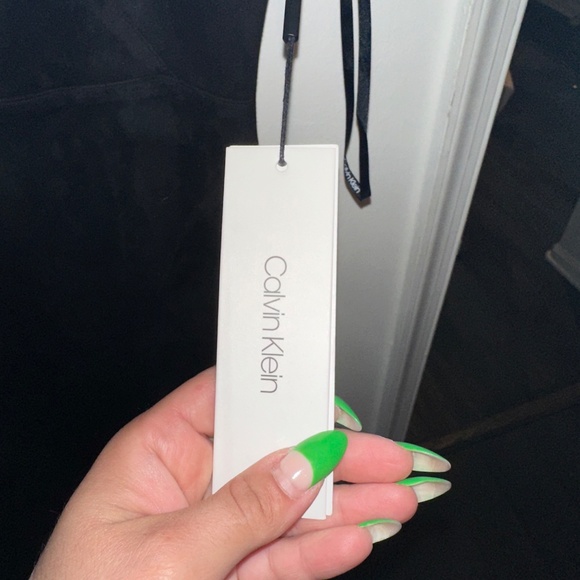 Calvin Klein Suede Dress. - Picture 6 of 6